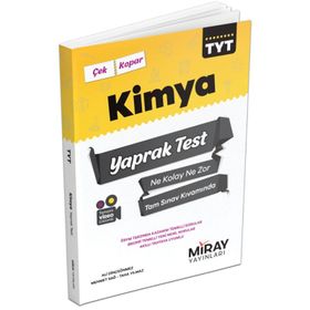 Üniversiteye Hazırlık TYT Kimya Yaprak Testler-Miray Yayınları