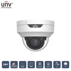 Uniview IPC3532LB-ADEZK-H 2 MP 2.8 mm Motorize 40 mt H265+ IP67 IK10 Dahili Ses IP Dome Kamera