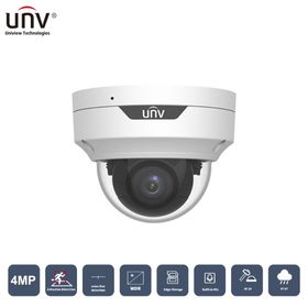 Uniview IPC3534LB-ADEZK-H 4 MP 2.8 mm Motorize 40 mt H265+ IP67 IK10 Dahili Ses IP Dome Kamera