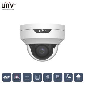 Uniview IPC3534LB-ADEZK-H 4 MP 2.8 mm Motorize 40 mt H265+ IP67 IK10 Dahili Ses IP Dome Kamera