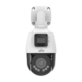 Uniview IPC9312LFW-AF28-2X4 2x2MP IP 2.8-12 mm 2.8 mm Dual Lens H.265+ Sesli Light Hunter True WDR Speed Dome Güvenlik Kamerası
