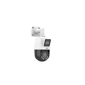 Uniview IPC9312LFW-AF28-2X4 2x2MP IP 2.8-12 mm 2.8 mm Dual Lens H.265+ Sesli Light Hunter True WDR Speed Dome Güvenlik Kamerası