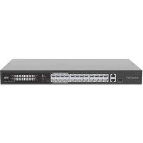 Uniview NSW2020-16T1GT1GC-POE-IN 16 Port 10/100 Poe+ 16x100 Mbps 1X Gigabit 1X Combo 225W Poe Yönetlemez Switch