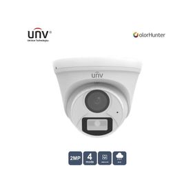 Uniview UAC-T112-AF28-W 2 MP 2.8 mm Colorhunter 20 mt IP67 AHD Dahili Ses Dome Kamera