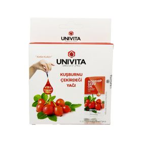 Univita 6x3 ml Kuşburnu Çekirdeği Yağı