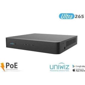 Uniwiz NVR-216S2-P16 16 Kanal PoE 8 MP Metal NVR Kayıt Cihazı