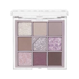 Unleashia Glitterpedia Eye Palette No:4 All of Lavender Fog Maskara