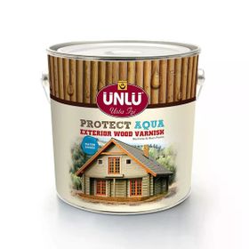 Ünlü Protect Aqua Dış Cephe Ceviz Rengi Vernik
