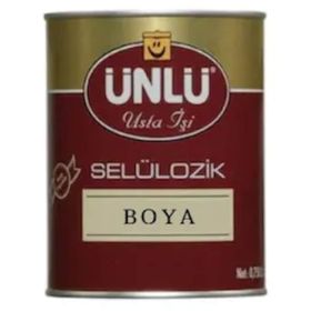 Ünlü Turuncu 0,75 lt Selülozik Boya