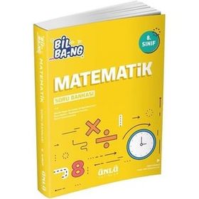 Ünlü Yayıncılık 8. Sınıf Bil Bang Matematik Soru Bankası