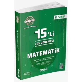 Ünlü Yayıncılık 8. Sınıf Us Teroit 15 Matematik LGS Denemesi