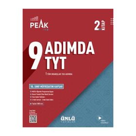 Ünlü Yayınlar 2. Kitap Best Peak 9 Adımda TYT Soru Bankası
