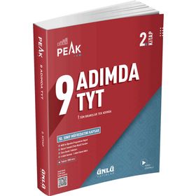 Ünlü Yayınlar 2. Kitap Best Peak 9 Adımda TYT Soru Bankası