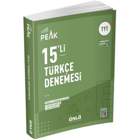 Ünlü Yayınlar Best Peak 15'li TYT Türkçe Branş Denemesi