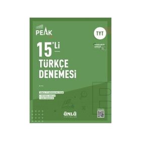 Ünlü Yayınlar Best Peak 15'li TYT Türkçe Branş Denemesi
