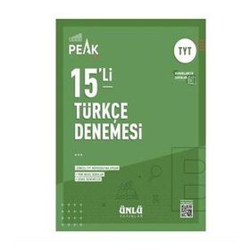 Ünlü Yayınlar Best Peak 15'li TYT Türkçe Branş Denemesi