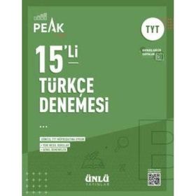Ünlü Yayınlar Best Peak 15'li TYT Türkçe Branş Denemesi