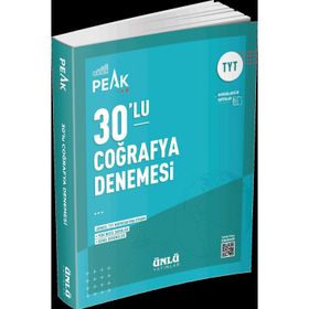 Ünlü Yayınlar Best Peak 30’lu TYT Coğrafya Denemesi