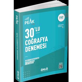 Ünlü Yayınlar Best Peak 30’lu TYT Coğrafya Denemesi