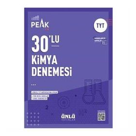 Ünlü Yayınlar Best Peak 30'lu TYT Kimya Branş Denemesi