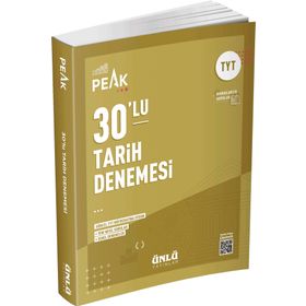 Ünlü Yayınlar Best Peak 30’lu TYT Tarih Denemesi
