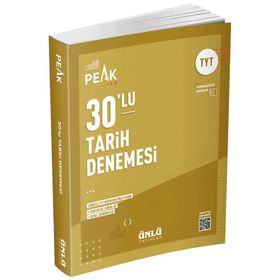 Ünlü Yayınlar Best Peak 30’lu TYT Tarih Denemesi