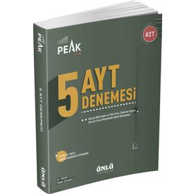 Ünlü Yayınlar Best Peak 5'li AYT Denemesi