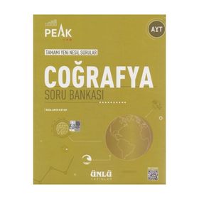 Ünlü Yayınlar Best Peak AYT Coğrafya Soru Bankası