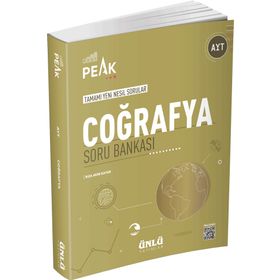 Ünlü Yayınlar Best Peak AYT Coğrafya Soru Bankası