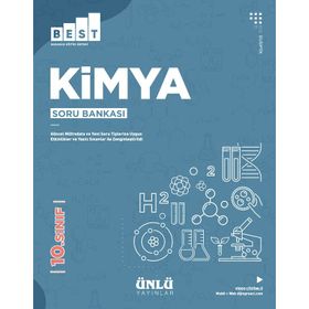 Ünlü Yayınları 10. Sınıf Best Kimya Soru Bankası