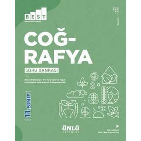 Ünlü Yayınları 11. Sınıf Best Coğrafya Soru Bankası