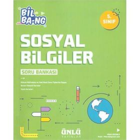 Ünlü Yayınları 5. Sınıf Bil Bang Sosyal Bilgiler Soru Bankası