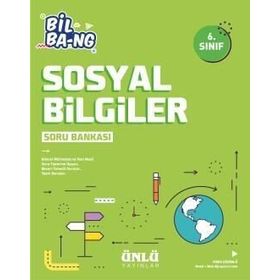 Ünlü Yayınları 6. Sınıf Bil Bang Sosyal Bilgiler Soru Bankası