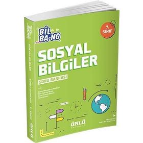Ünlü Yayınları 7. Sınıf Bil Bang Sosyal Bilgiler Soru Bankası
