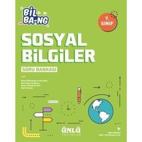 Ünlü Yayınları 7. Sınıf Bil Bang Sosyal Bilgiler Soru Bankası