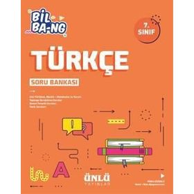 Ünlü Yayınları 7. Sınıf Bil Bang Türkçe Soru Bankası