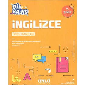 Ünlü Yayınları 7. Sınıf İngilizce Bil Bang Soru Bankası