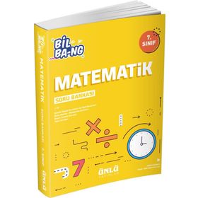 Ünlü Yayınları 7. Sınıf Matematik Bil Bang Soru Bankası
