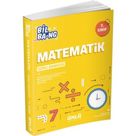 Ünlü Yayınları 7. Sınıf Matematik Bil Bang Soru Bankası