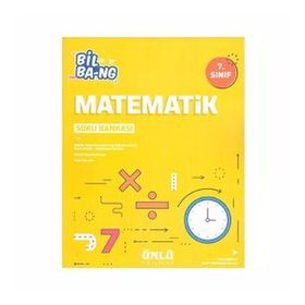 Ünlü Yayınları 7. Sınıf Matematik Bil Bang Soru Bankası