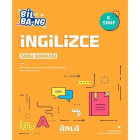 Ünlü Yayınları 8. Sınıf Bil Bang İngilizce Soru Bankası