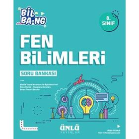 Ünlü Yayınları 8. Sınıf Fen Bilimleri Bil-bang Soru Bankası