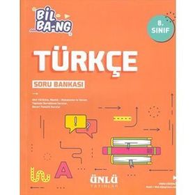 Ünlü Yayınları 8. Sınıf LGS Türkçe Bil Bang Soru Bankası