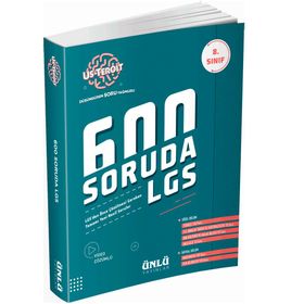 Ünlü Yayınları 8. Sınıf Lgs Us Teroit 600 Soruda Soru Bankası