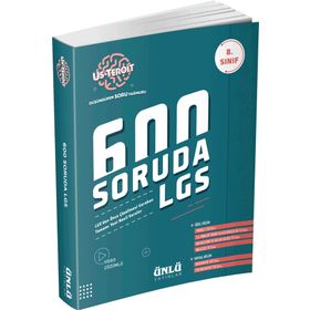 Ünlü Yayınları 8. Sınıf Lgs Us Teroit 600 Soruda Soru Bankası