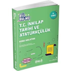 Ünlü Yayınları 8. Sınıf T.C. İnkılap Tarihi Ve Atatürkçülük Bil-bang Soru Bankası