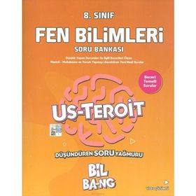 Ünlü Yayınları 8. Sınıf Us Teroit Fen Bilimleri Soru Bankası