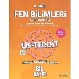 Ünlü Yayınları 8. Sınıf Us Teroit Fen Bilimleri Soru Bankası