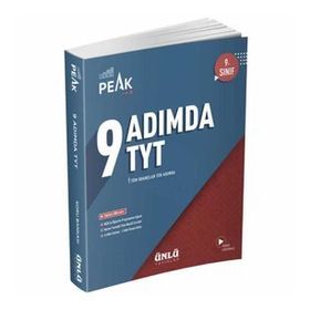 Ünlü Yayınları 9. Sınıf 9 Adımda Tyt Peak 1. Kitap Soru Bankası