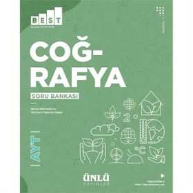 Ünlü Yayınları AYT Best Coğrafya Soru Bankası